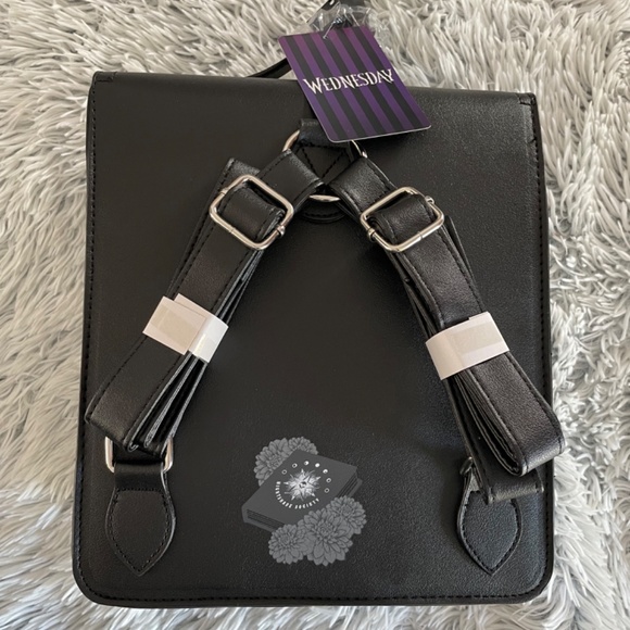 NWT Wednesday Addams Nevermore Backpack main image 5